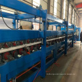 EPS Sandwich panels roll forming machines to make composite roof/wall panels for steel building construction.